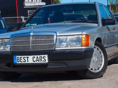 Gebraucht Mercedes 190 1987 Silber Limousine