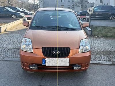 Gebraucht Kia Picanto LX 65 PS (47 kW) 2005 Orange Kleinwagen