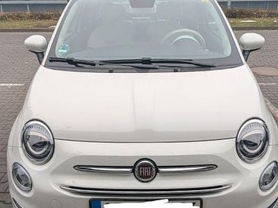 Weiß Gebraucht 2020 Fiat 500C Lounge Cabrio | 12.600 € (Fairer Preis)