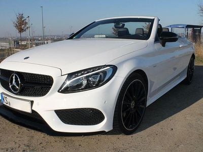 Gebraucht Mercedes C200 AMG 184 PS (135 kW) 2018 Weiß Cabrio