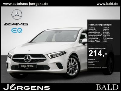 gebraucht Mercedes A180 d Kompaktlimousine Progressive MBUX Wide