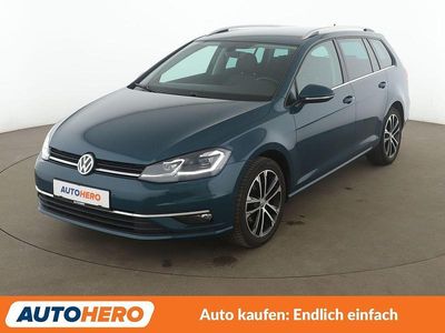 Usata VW Golf VII Highline 150 CV (110 kW) 2017 Verde Station wagon