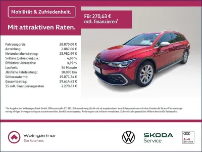 Gebraucht VW Golf Alltrack Business 200 PS (147 kW) 2023 Rot Kombi