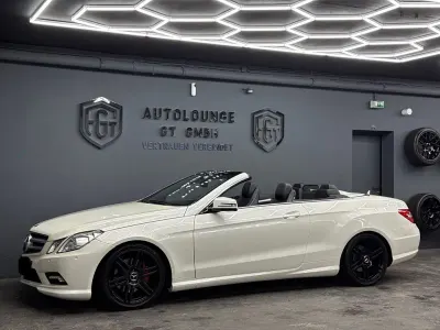 Gebraucht Mercedes E250 AMG line 204 PS (150 kW) 2010 Diamantweiss Cabrio