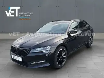 Gebraucht Skoda Superb SportLine 190 PS (139 kW) 2020 Schwarz Kombi