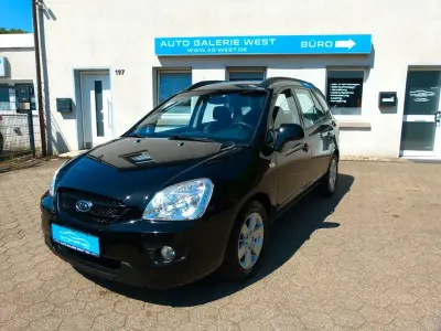 Gebraucht Kia Carens LX 140 PS (102 kW) 2009 Schwarz Van / Kleinbus