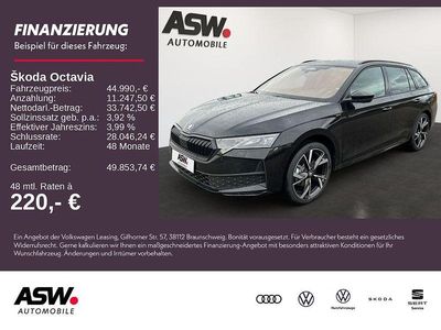 Stahlgrau Neu 2025 Skoda Octavia SportLine Kombi | 44.990 €
