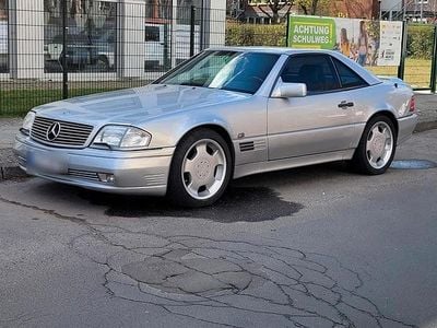 Usata Mercedes SL320 231 CV (169 kW) 1995 Argento Cabrio