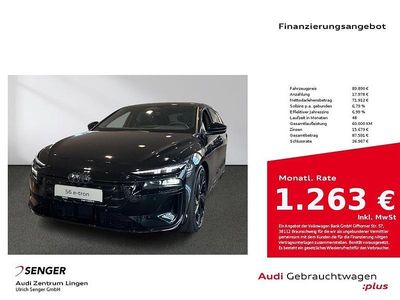 Begagnad Audi S6 e-tron Sport 369 kW (503 HK) 2026 Svart Sedan