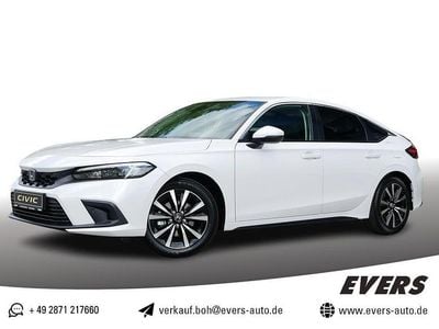 Premium crystal red metallic Neu 2025 Honda Civic Elegance Limousine | 32.450 € (Guter Preis)