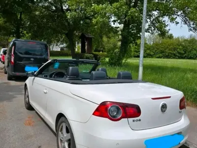 Gebraucht VW Eos 122 PS (89 kW) 2010 Weiß Cabrio