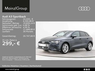 Gebraucht Audi A3 204 PS (150 kW) 2022 Manhattangrau metallic (metallic) Limousine