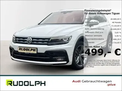 Gebraucht VW Tiguan Highline 239 PS (175 kW) 2018 Oryxweiß perlmutteffekt SUV