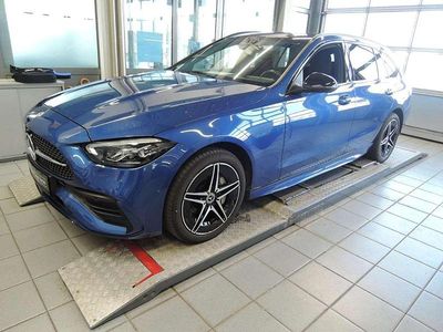 Gebraucht Mercedes C300e AMG 204 PS (150 kW) 2023 Metalliclack spektralblau Kombi
