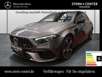 Gebraucht Mercedes A45 AMG AMG 421 PS (309 kW) 2025 Metalliclack mountaingrau Kleinwagen