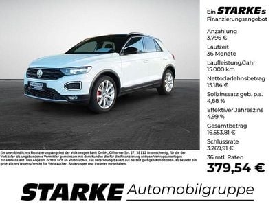 Gebraucht VW T-Roc Sportline 190 PS (139 kW) 2018 Pure white SUV
