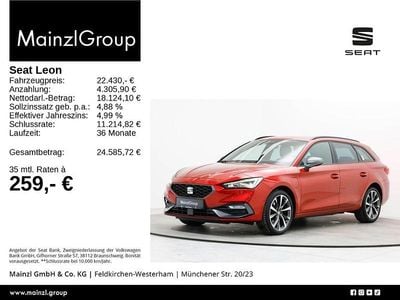 Gebraucht Seat Leon ST FR 204 PS (150 kW) 2021 Desire rot metallic (metallic) Kombi