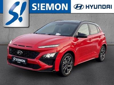 Gebraucht Hyundai Kona N Line 199 PS (146 kW) 2022 Schwarz SUV