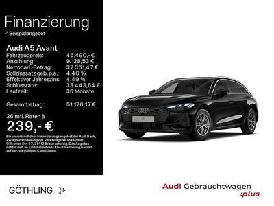 Gebraucht Audi A5 Sport 204 PS (150 kW) 2025 Mythosschwarz metallic Kombi