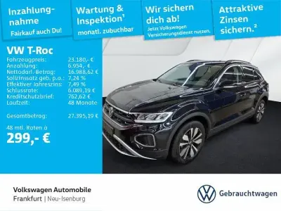 Używany VW T-Roc Goal 116 KM (85 kW) 2025 Czarny SUV