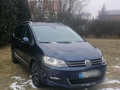 Gebraucht VW Sharan 180 PS (132 kW) 2015 Blau Van / Kleinbus