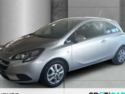 Gebraucht Opel Corsa Edition 90 PS (66 kW) 2017 Argon silber (metallic) Kleinwagen