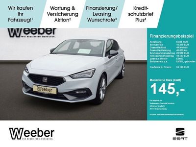 Nevada weiss Gebraucht 2024 Seat Leon FR Limousine | 25.980 € (Fairer Preis)