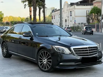 Gebraucht Mercedes S350 2018 Schwarz Limousine