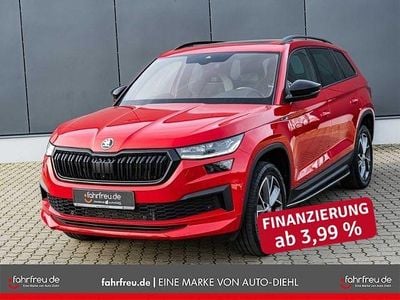 Rot Gebraucht 2022 Skoda Kodiaq SportLine SUV | 34.490 € (Fairer Preis)