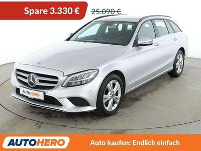 Gebraucht Mercedes C220 194 PS (142 kW) 2019 Grau Kombi