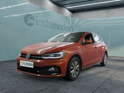 Gebraucht VW Polo Highline 95 PS (69 kW) 2019 Orange Limousine