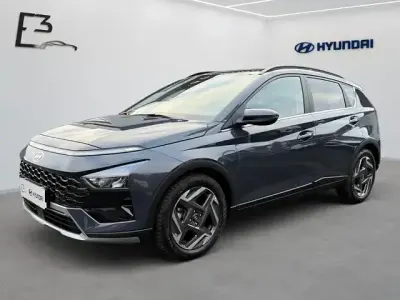 Gebraucht Hyundai Bayon Turbo 101 PS (74 kW) 2024 Aurora grey / met SUV