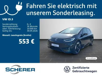 Gebraucht VW ID.3 GTX 239 kW (326 PS) 2025 Grenadillschwarz metallic schw Kleinwagen