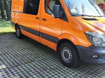 Gebraucht Mercedes Sprinter 163 PS (119 kW) 2018 Orange Van