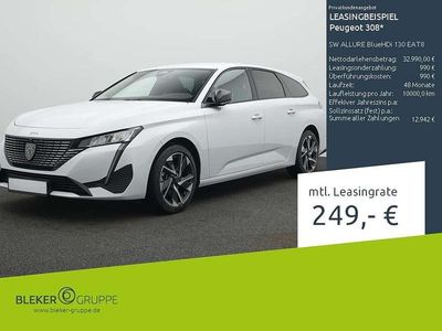 Neu Peugeot 308 SW Allure 131 PS (96 kW) 2025 Okenitweiß Kombi