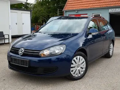 Gebraucht VW Golf VI Trendline 105 PS (77 kW) 2011 Blau Kleinwagen