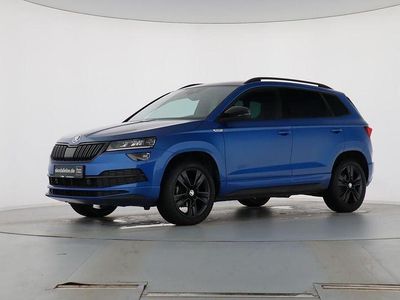 Gebraucht Skoda Karoq SportLine 150 PS (110 kW) 2019 Raceblau metallic SUV