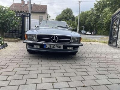 Second-hand Mercedes SL300 188 CP (138 kW) 1987 Albastru Cabrio