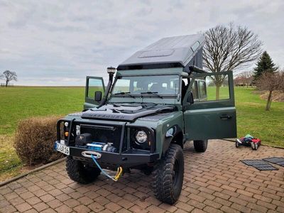 gebraucht Land Rover Defender 110 td4 2.4l Hubdach Overlander