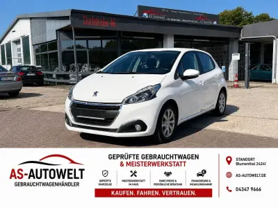 Gebraucht Peugeot 208 Active 68 PS (50 kW) 2018 Weiß Kleinwagen