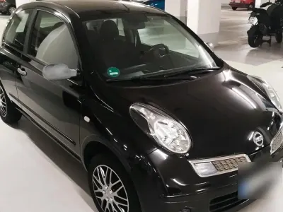 Gebraucht Nissan Micra 65 PS (47 kW) 2009 Schwarz Kleinwagen