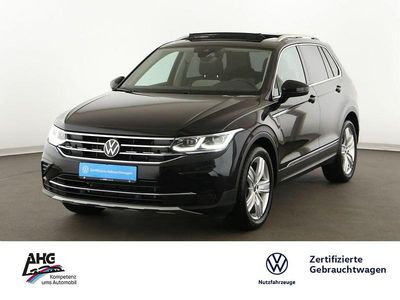 Schwarz Gebraucht 2023 VW Tiguan Elegance SUV | 32.549 € (Guter Preis)