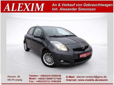 Gebraucht Toyota Yaris Sol 101 PS (74 kW) 2009 Grau Kleinwagen