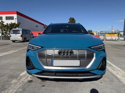 Gebraucht Audi e-tron S-Line 300 kW (408 PS) 2020 Blau SUV