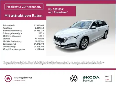 Gebraucht Skoda Octavia Style 116 PS (85 kW) 2023 Weiß Kombi