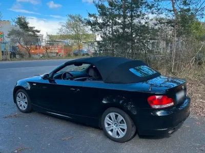 Gebraucht BMW 118 Cabriolet 143 PS (105 kW) 2008 Schwarz Cabrio