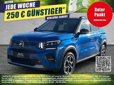 Nuova Citroën C3 101 CV (74 kW) 2025 Blu Utilitaria