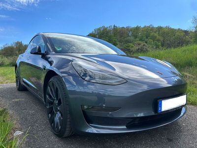 gebraucht Tesla Model 3 Allradantrieb mit Dualmotor Performa...