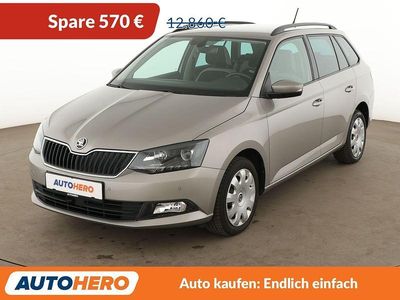 Gebraucht Skoda Fabia Style 90 PS (66 kW) 2017 Gelb Kombi