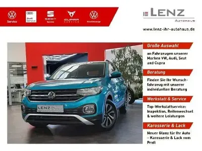 Gebraucht VW T-Cross Active 110 PS (80 kW) 2022 Blau SUV